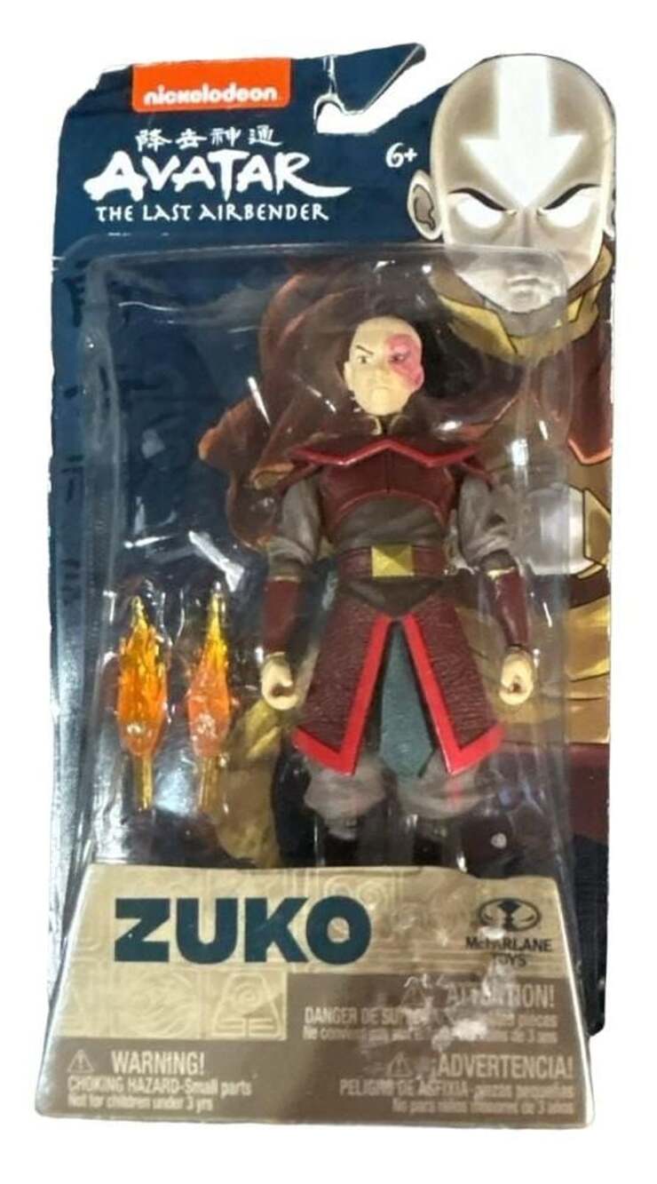 Avatar The Last Airbender Prince Zuko 5 Inch Action Figure McFarlane Toys